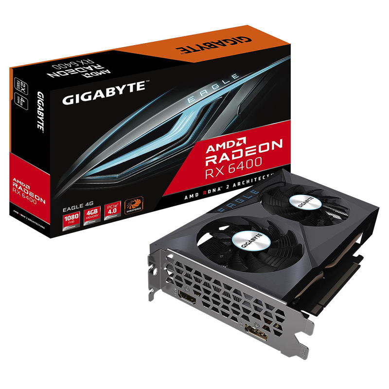 Gigabyte AORUS Radeon RX 6400 EAGLE 4GB GDDR6
