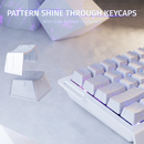ATTACK SHARK X68 Pro HE White Contours (Magnetic Switch) Casa