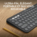 Logitech Pebble Keys 2 K380s (Graphite) Casablanca