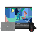 MSI Modern 15 H C2RMG-298MA  Intel Core 9-270H/16GB DDR4/512GB SSD/IRIS XE/15.6" FHD/Sleeve +Souris Prix Maroc