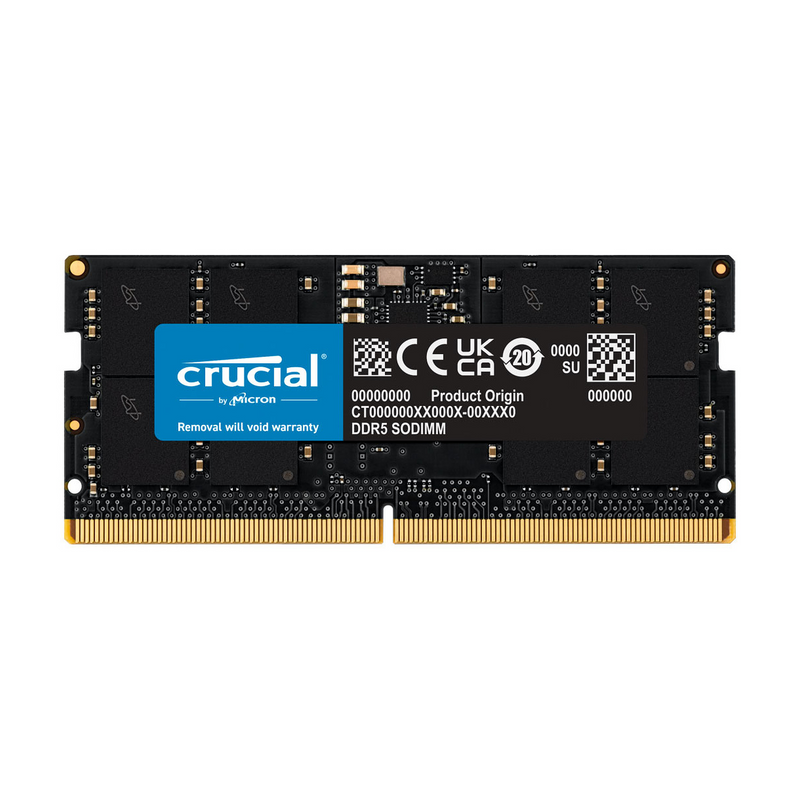 Crucial SO-DIMM DDR5 16Go 4800 MHz CL40