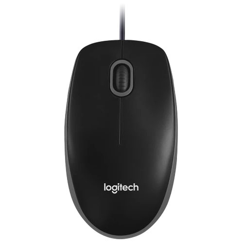 Logitech B100 Optical USB Mouse (Noir) Prix Maroc