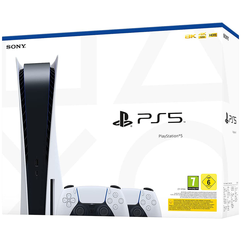 Sony PlayStation 5 + 2ème Manettes DualSense Prix Maroc