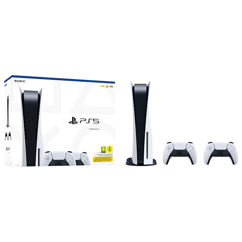 Sony PlayStation 5 + 2ème Manettes DualSense Maroc