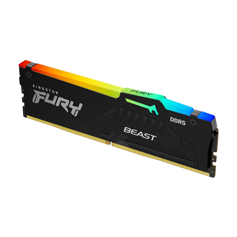 Kingston FURY Beast RGB 32Go (2 x 16Go) DDR5 6000 MHz CL36