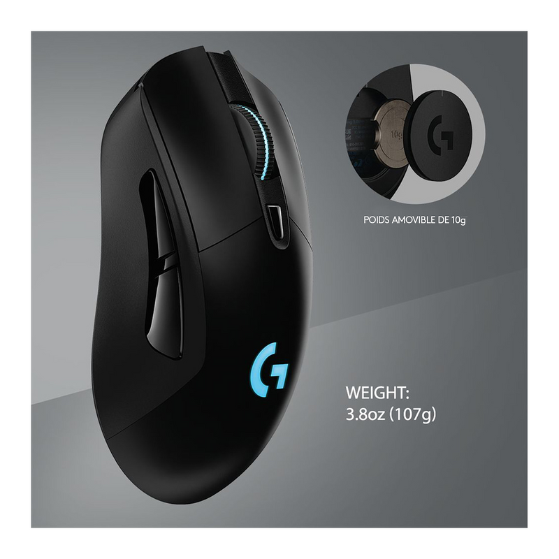 Logitech G G703 Lightspeed Hero Wireless Gaming Mouse Maroc Prix