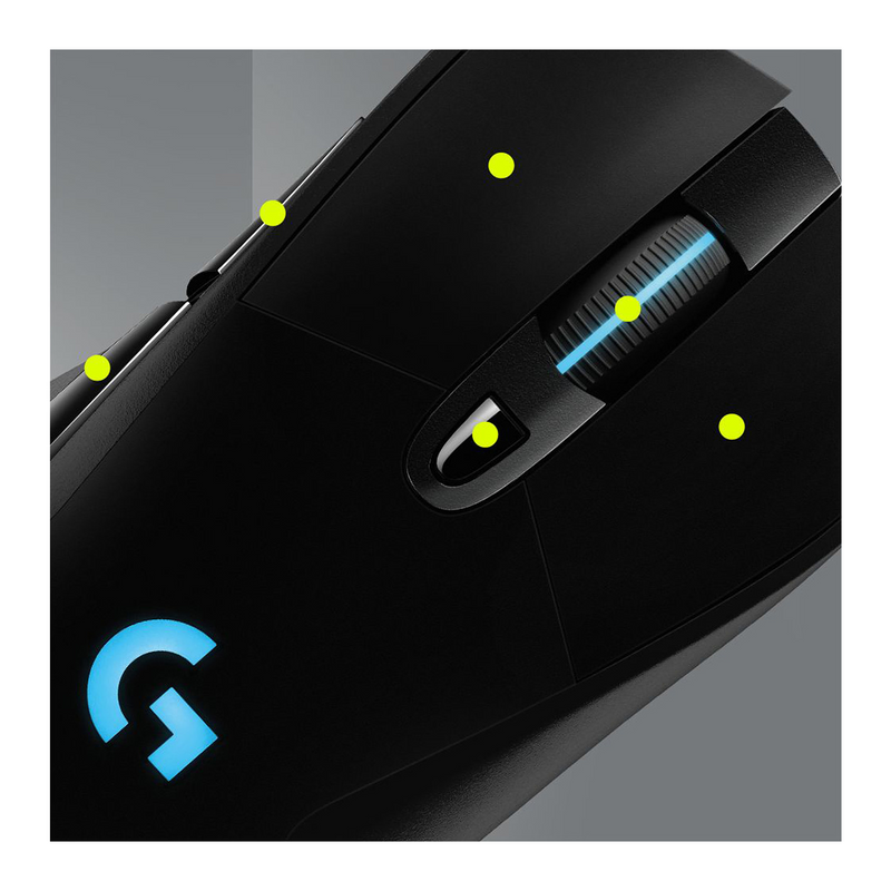 Logitech G G703 Lightspeed Hero Wireless Gaming Mouse Maroc