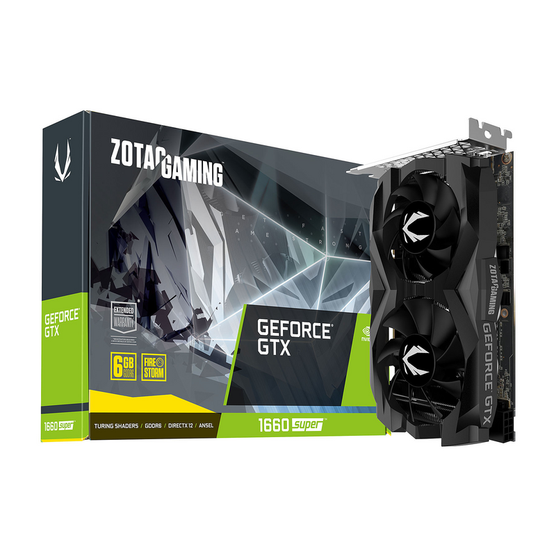 ZOTAC GeForce GTX 1660 SUPER Twin fan 6GB GDDR6