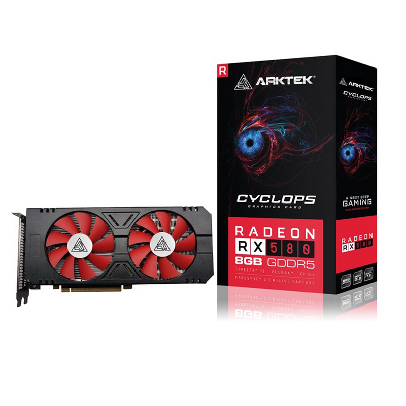 ARKTEK AMD RADEON RX 580 8GB PRIX MAROC