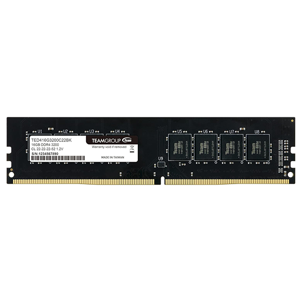 Team Group Elite 16GB DDR4 3200MHz CL22 Prix Maroc