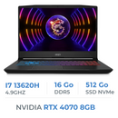 MSI Pulse 15 B13VGK i7-13620H/16Go/512GB SSD/RTX4070 8GB/15,6" QHD 240Hz Prix Maroc