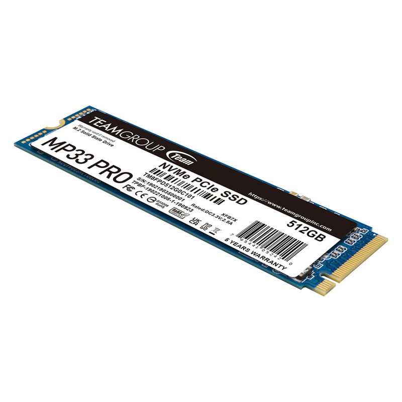 TeamGroup MP33 PRO M.2 PCIe NVMe 512GB  maroc prix 