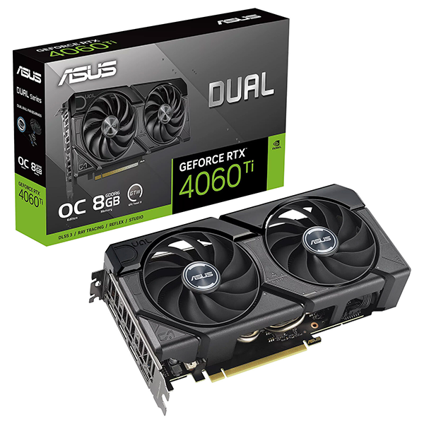 ASUS Dual GeForce RTX 4060 Ti EVO OC Edition 8GB GDDR6 Prix Maroc