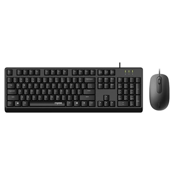 Rapoo Ensemble filaire Souris + Clavier Rapoo X130PRO prix maroc