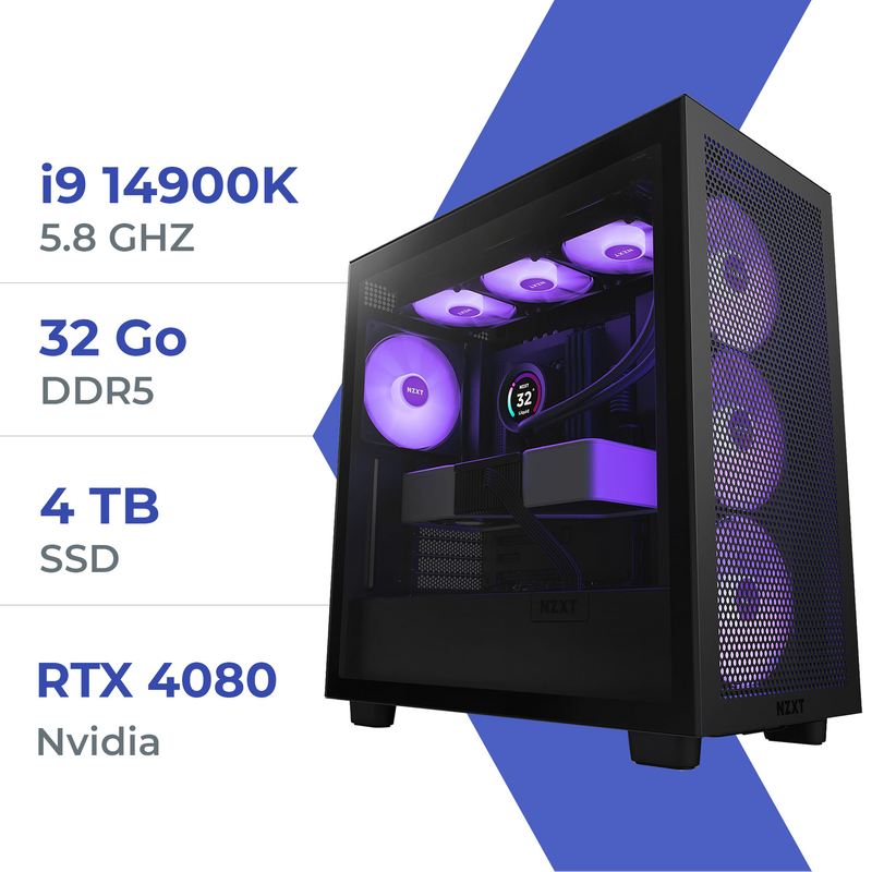 PC Gamer Techspace i9 14900K/4TB SSD/32GB/RTX 4080