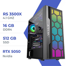PC Gamer Techspace Ryzen 5 3500X/512GB SSD/16GB/RTX 5050 8G