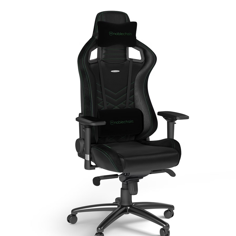 Noblechairs EPIC Black/Green Prix Maroc