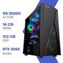 PC Gamer Techspace Ryzen 5 3500X/512GB SSD/16GB/RTX 3060