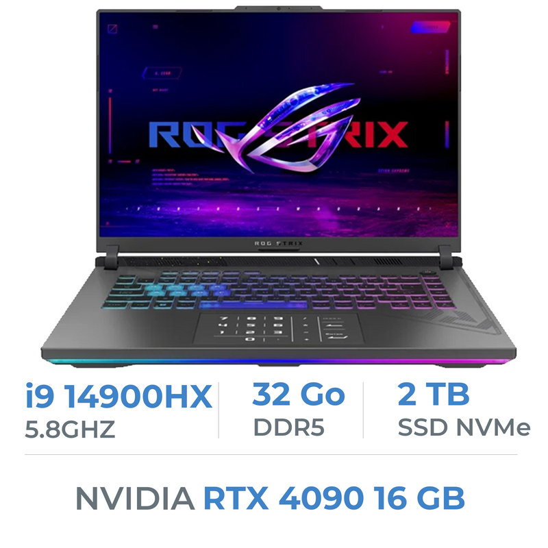 Asus ROG Strix Scar 16 (2024) G634JYR i9-14900HX prix maroc