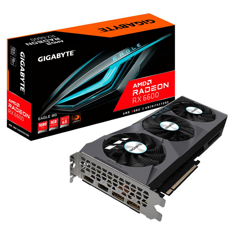 Gigabyte AMD Radeon RX 6600 EAGLE 8GB GDDR6 Prix Maroc