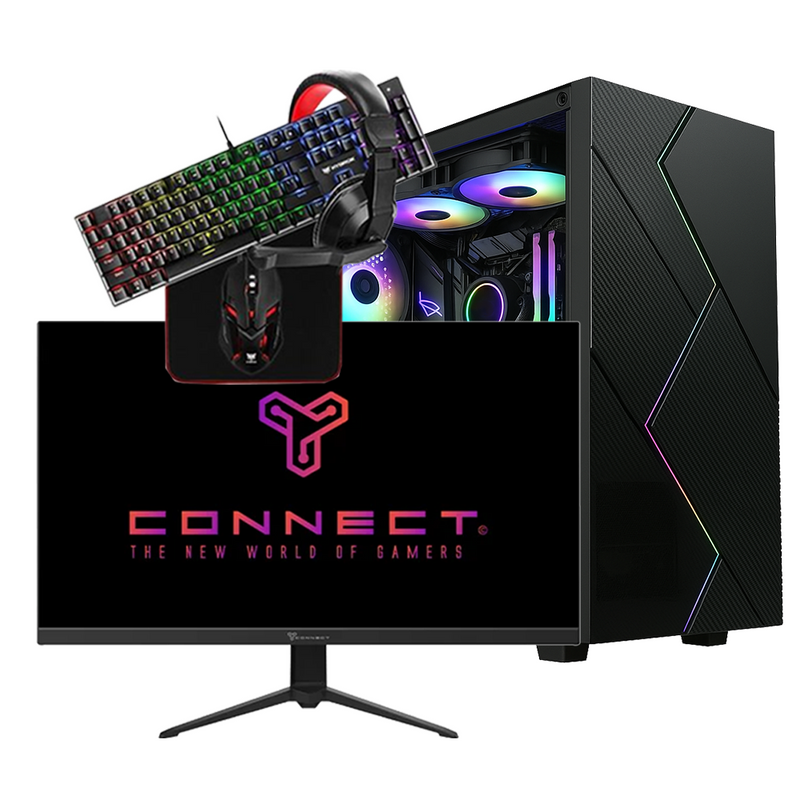 Setup Complet Techspace Ryzen 5 3600/512 GB SSD/16GB/RTX 5050