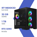 PC Gamer Techspace R7 9800X3D /1TB SSD/64GB/RTX 5090