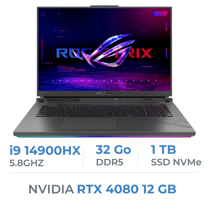 ASUS ROG Strix G814 i9 14900HX Prix Maroc