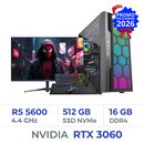 Setup Complet Techspace Ryzen 5 5600/512 GB SSD/16GB/RTX 3060