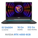 MSI CYBORG 15 A12VE i5 12450H /16GB/512GB/RTX4050 6GB 15.6" 144Hz Prix Maroc