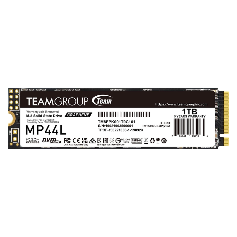 TeamGroup MP44L M.2 PCIe 4.0 NVMe 1TB Prix Maroc