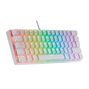 Mars Gaming MK60 White (Blue Switch) Maroc