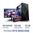 Setup Complet Techspace Ryzen 5 5600X/512 GB SSD/16GB/RTX 5050