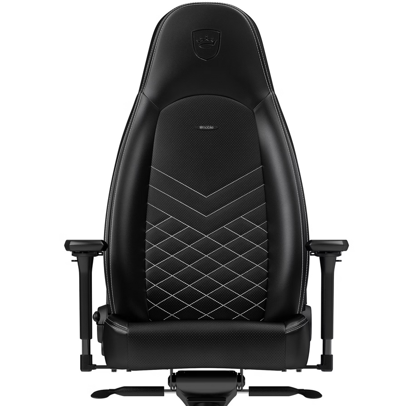 Noblechairs ICON Black/Platinum White Prix Maroc