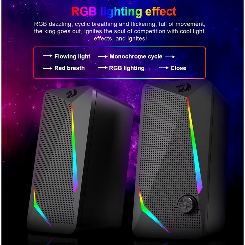 Redragon GS510 Waltz Gaming Speaker 2.0 Casablanca