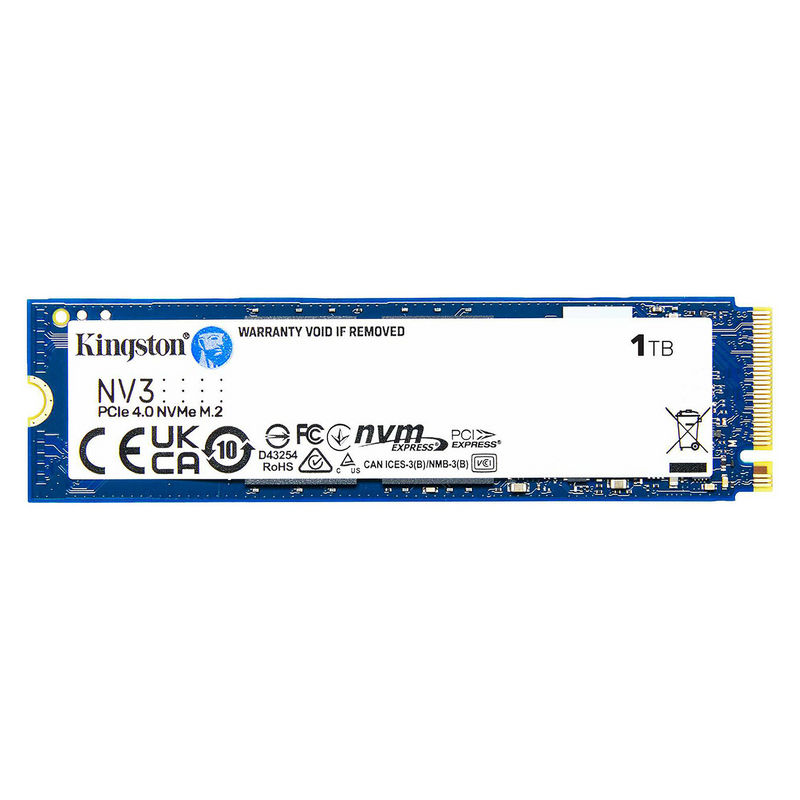 Kingston SSD NV3 1TB M.2 NVMe Prix Maroc