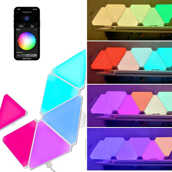 Smart Triangle Wall Lights ( 6 pièces ) prix maroc