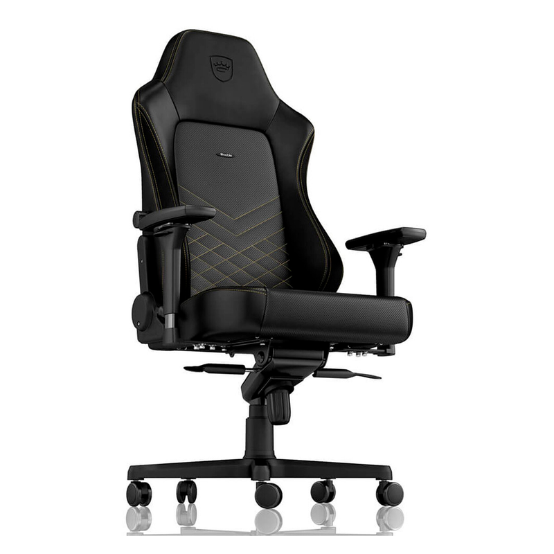 Noblechairs HERO Black/Gold Prix Maroc