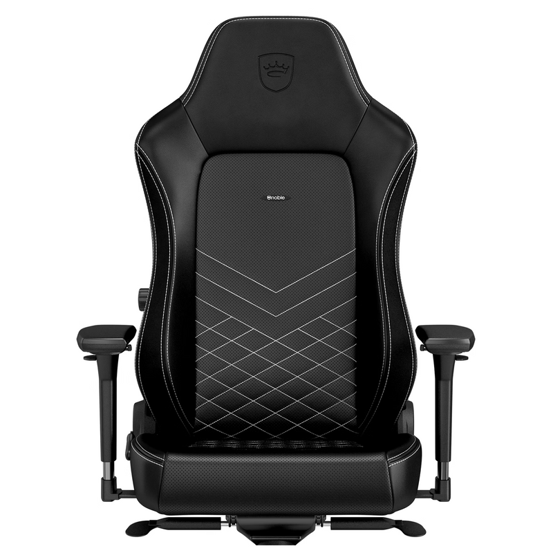 Noblechairs HERO Black/Platinum White Maroc Prix