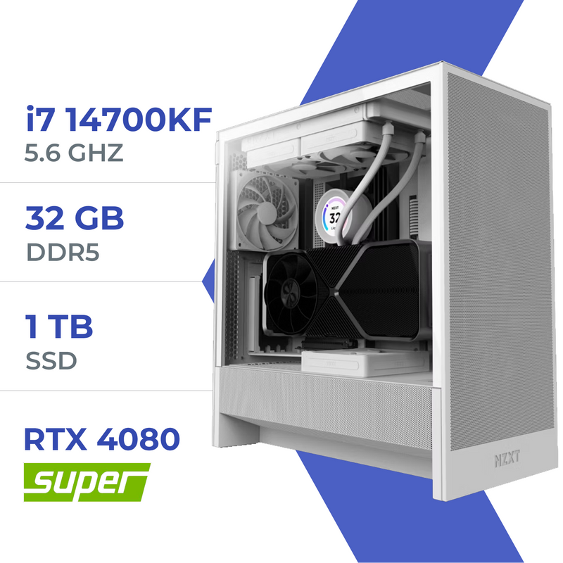 PC Gamer Techspace i7 14700KF/1TB SSD/32GB/RTX 4080 SUPER