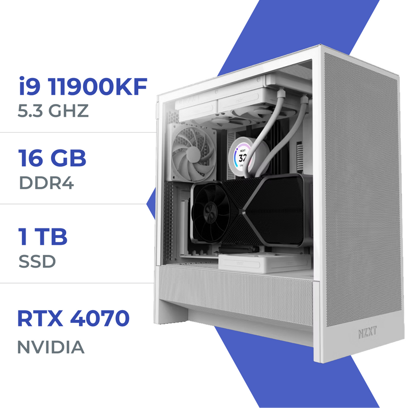 PC Gamer Techspace i9 11900KF/500GB SSD/16GB/RTX 4070