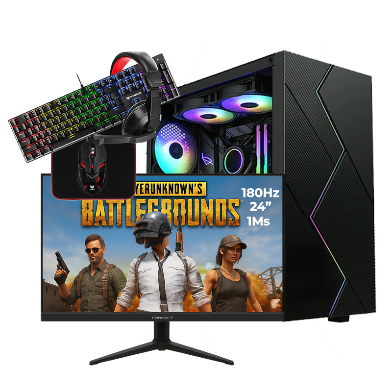 Setup Complet Techspace Ryzen 3 3200G/512 GB SSD/16GB/Vega 8