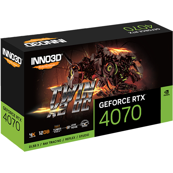 INNO3D RTX 4070 TWIN X2 OC 12GB GDDR6X Marrakech