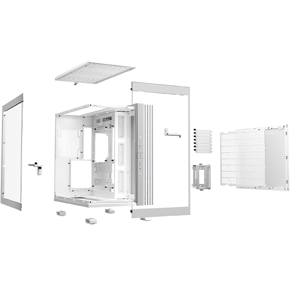 be quiet! Light Base 600 DX White prix rabat