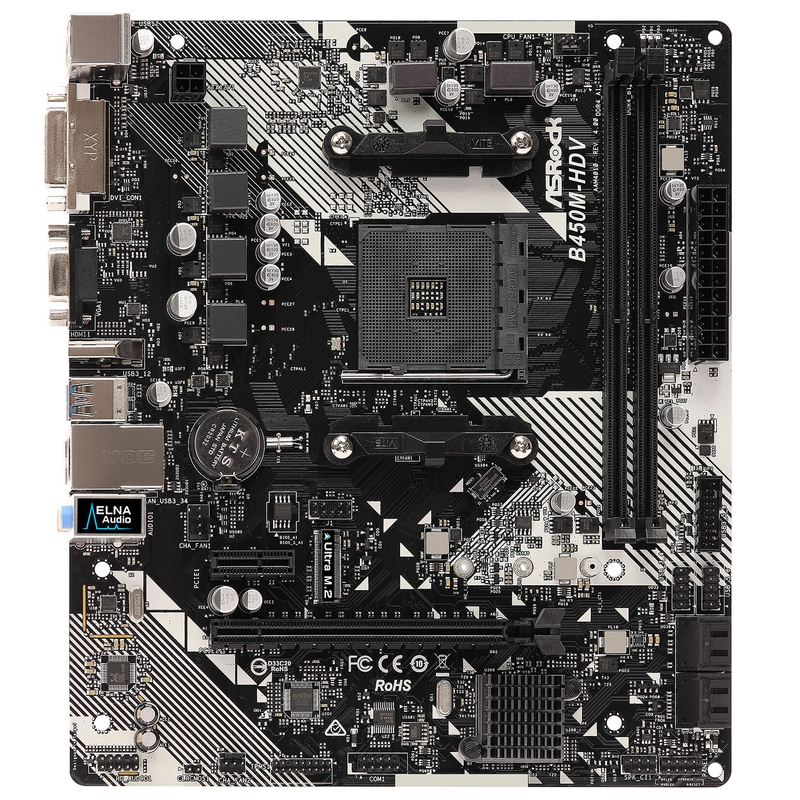 ASROCK AM4 B450M-HDV R4.0 prix maroc