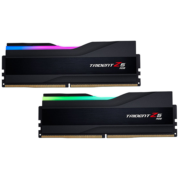 G.Skill Trident Z5 RGB 32Go (2x16Go) DDR5 6000 MHz CL36 - Noir Maroc