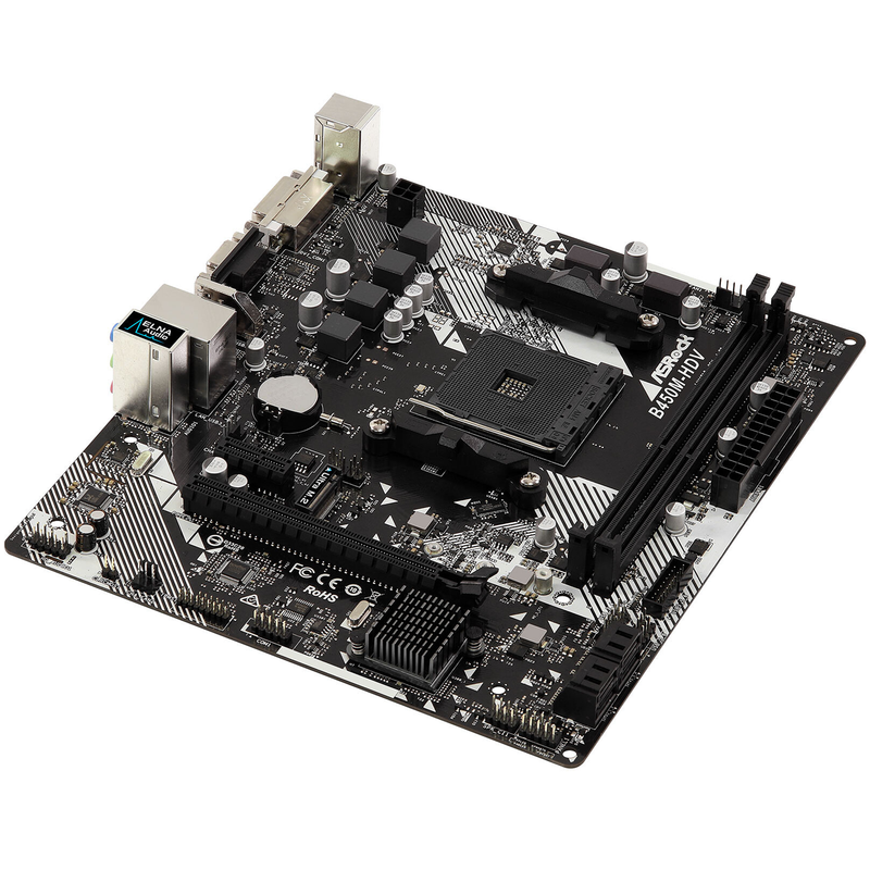 ASROCK AM4 B450M-HDV R4.0 Casablanca