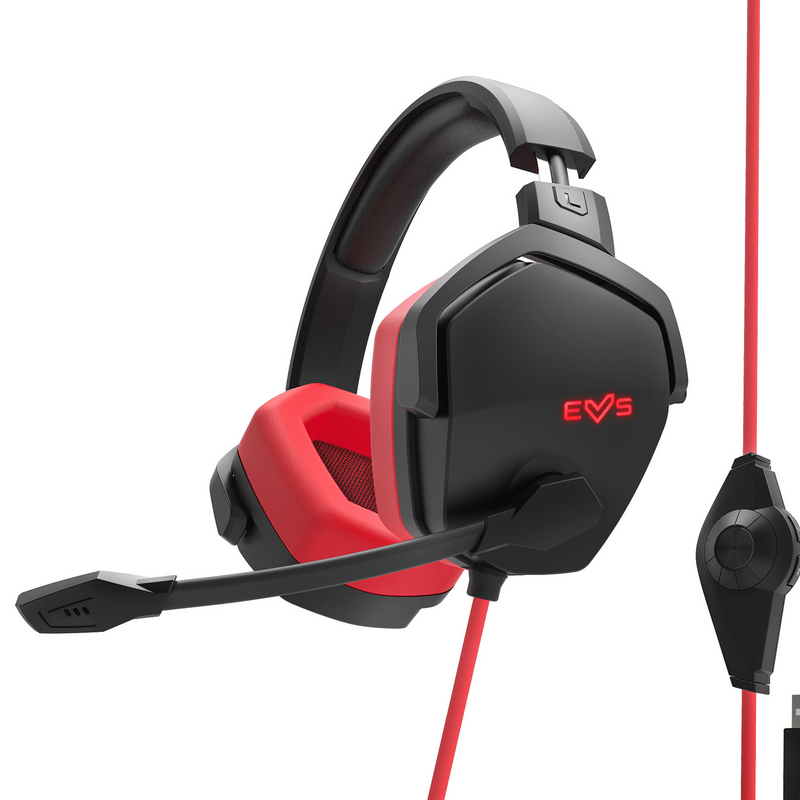 Energy Sistem Casque ESG 4 Surround 7.1 Rouge Maroc Prix