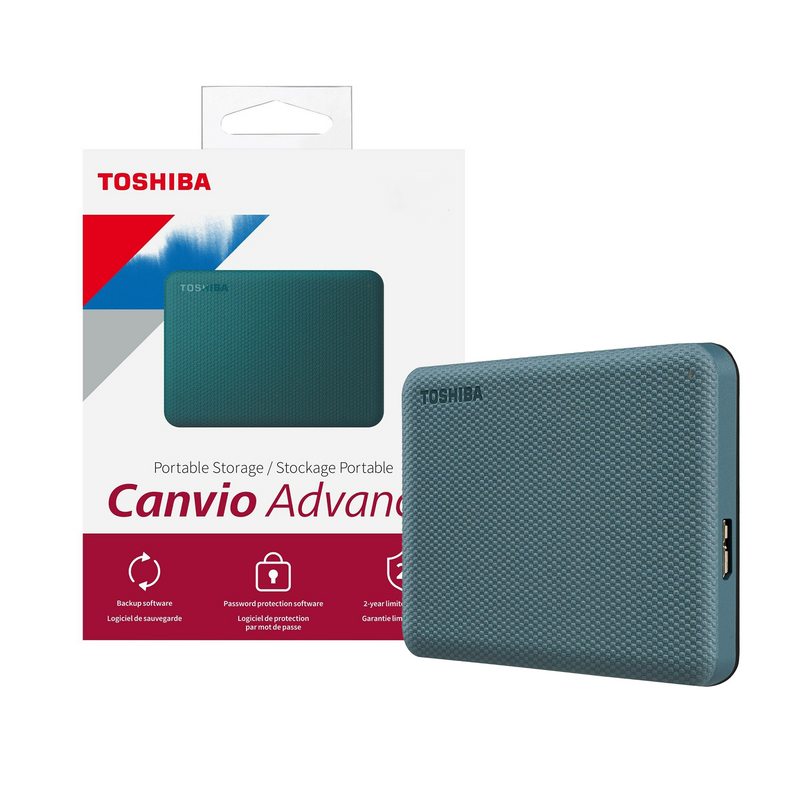 Toshiba Canvio Advance 2TB Green