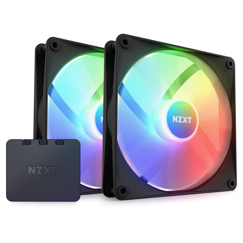 NZXT F140 Core RGB Dual Pack (Noir) Prix Maroc