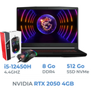 MSI GF63 12UCX THIN i5-12450H/8GB/512GB SSD/RTX2050 4GB/15.6'' Win11 Prix Maroc